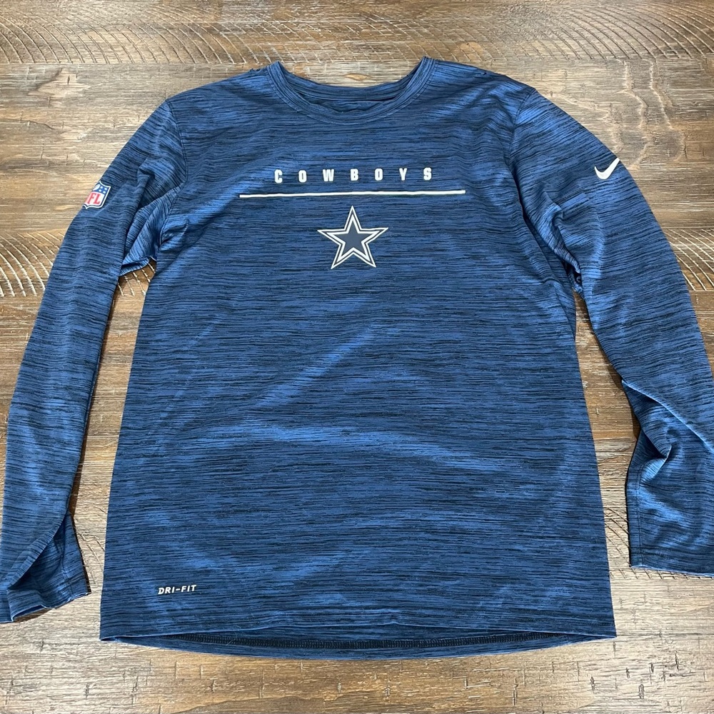 Nike Blue Long Sleeve Tee